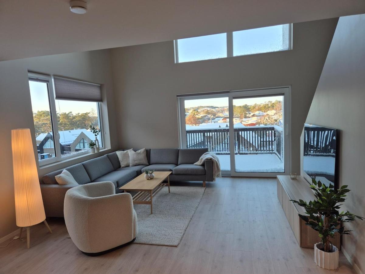 Apartment Ny Stor Toppleilighet I Sogne