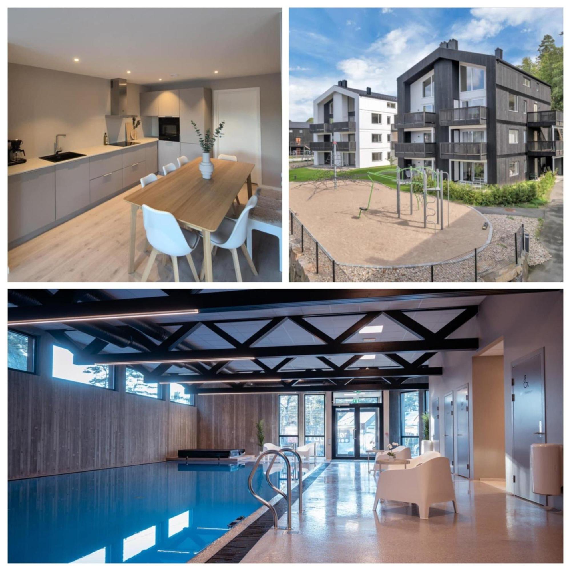 Ny Stor Toppleilighet I Sogne Leilighet *